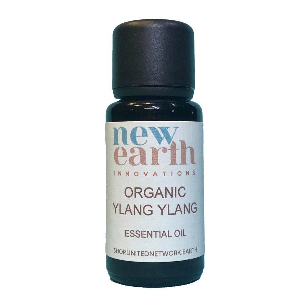 Essential Oil Organic Ylang Ylang - 15ml Euro Dropper Bottle